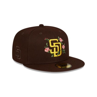 Sapca New Era San Diego Padres MLB Bloom 59FIFTY Fitted - Albastri